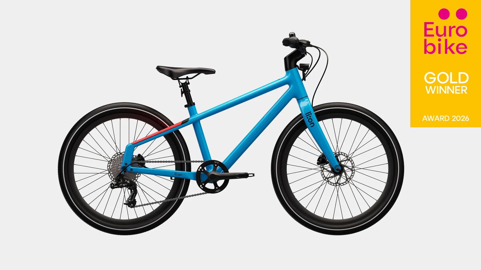 Kinderfahrrad li:on Light mit Lichtsystem